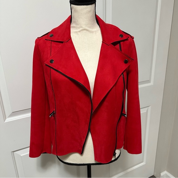 Kut from the cloth red moto jacket XSP - Picture 5 of 12